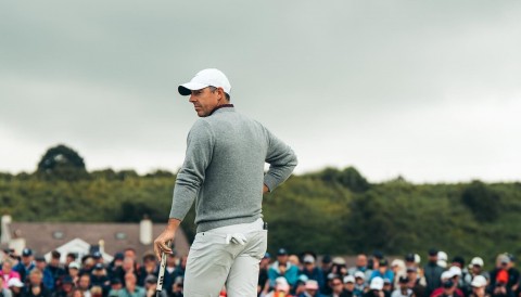 Rory McIlroy vật lộn với chính mình tại vòng 1 The Open 2025