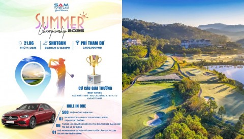 Sam Tuyen Lam Summer Championship 2025: Một cú swing, rinh bạc tỷ 