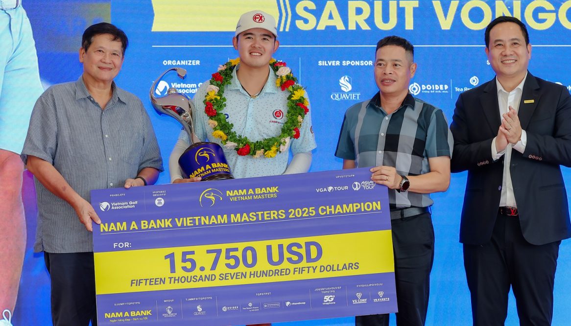 Vietnam Masters 2025: Sarut Vongchaisit đăng quang, Tuấn Anh giành Best Amateur