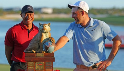 Tiger Woods và Scottie Scheffler và con số 1197 ngày