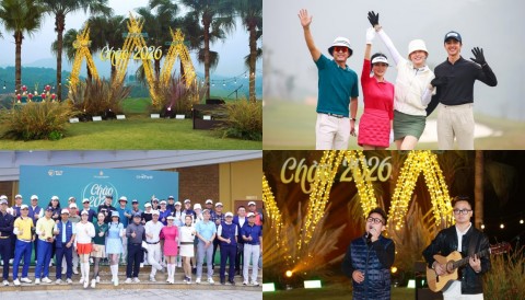 Văn Lang Empire T&T Golf Club: Nghệ sĩ nổi tiếng hội tụ tại Chào 2026