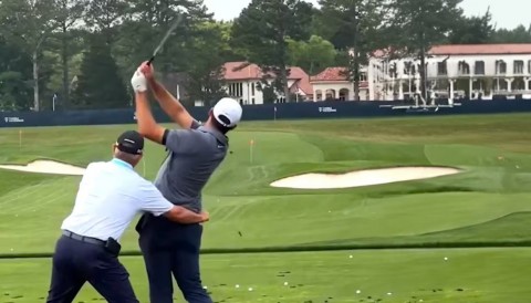 Scottie Scheffler đã tập gì trước vòng chung kết PGA Championship?