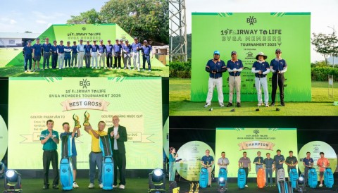 Fairway to Life 19th: 320 golfer, 2 nhà vô địch và hành trình 19 năm vì cộng đồng