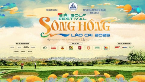 Giải Golf Festival Sông Hồng 2025: Khi biển mây Tây Bắc trở thành sân khấu đỉnh cao