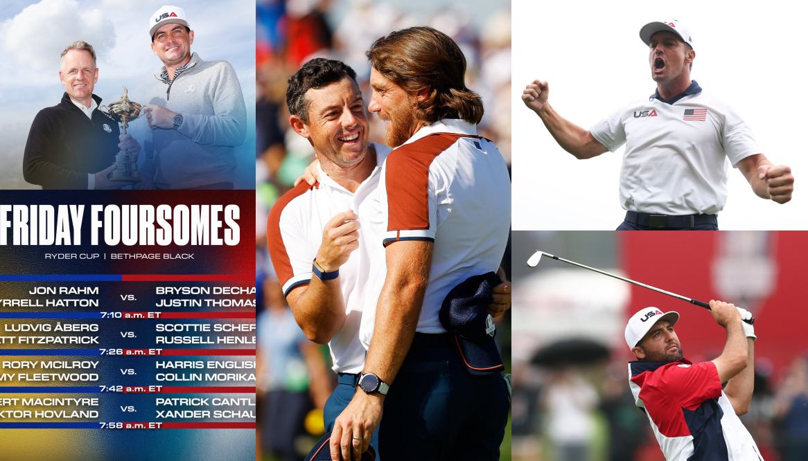 Phân tích cặp đấu Foursomes ngày 1 Ryder Cup 2025