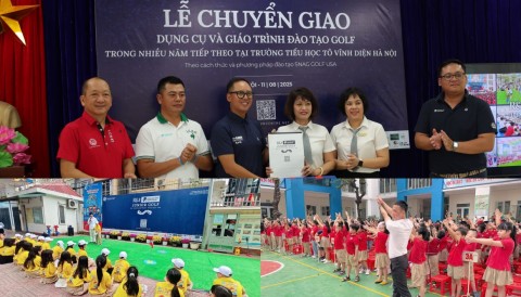 R&A, VGA, VN Centre phát triển giáo trình Golf học đường 12 cấp độ tại Việt Nam
