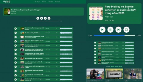 GolfEdit giới thiệu GolfCasts: Nghe golf - Cảm golf - Sống cùng golf