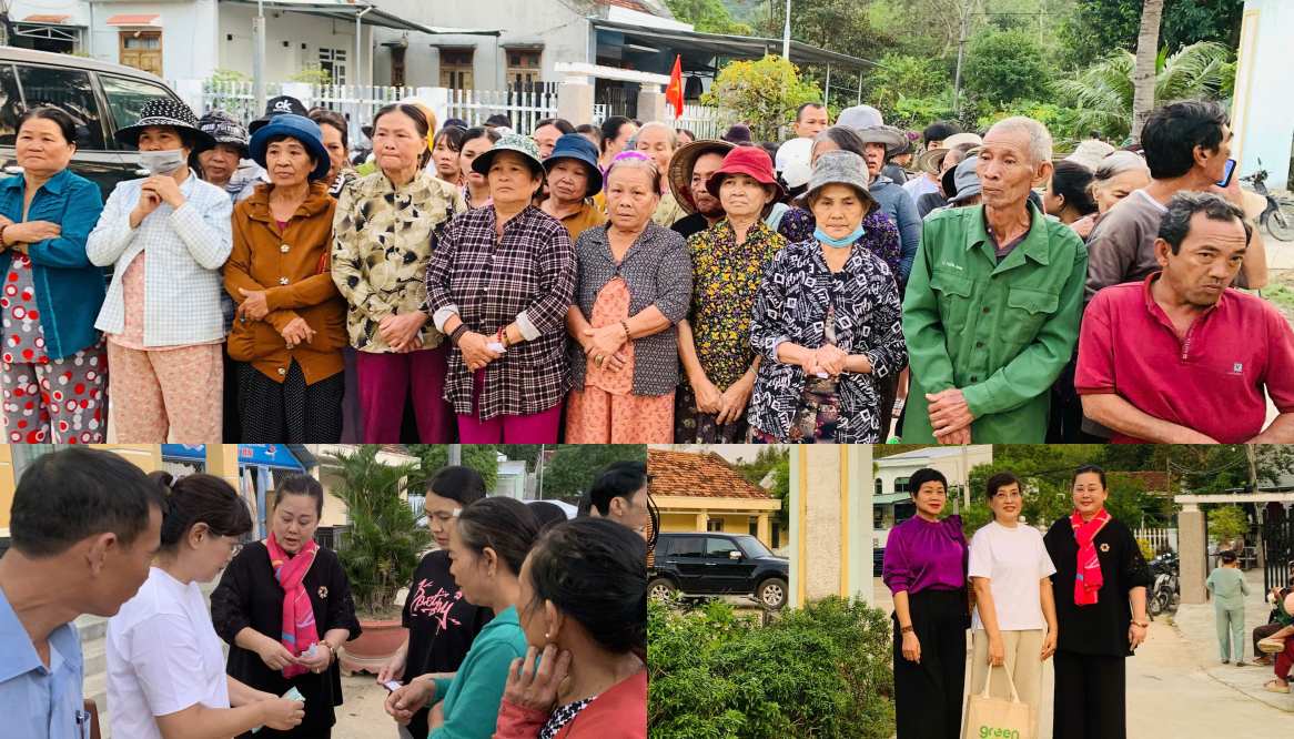 CLB Golf Nữ Hà Nội trao 150 phần quà hỗ trợ người dân Đồng Xuân