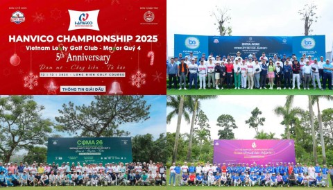 Hanvico Championship 2025: Dấu ấn 5 năm và hành trình vươn tầm cộng đồng golfer tay trái Việt Nam