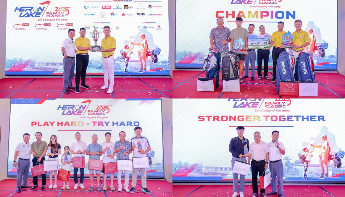  Heron Lake Family Classic 2025: Gắn kết gia đình qua từng cú swing