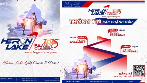 Heron Lake Family Classic 2025: 3 chặng đấu đầy hấp dẫn cho các cặp đấu gia đình