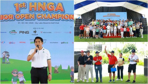 HNGA Junior Open 2025 chính thức khởi tranh