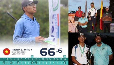 HCV SEAGames Lê Khánh Hưng vô địch giải trẻ Colombia