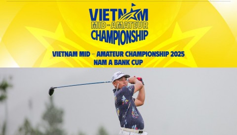 Đỗ Quang Khánh nhận suất đặc cách Vietnam Mid-Amateur Championship