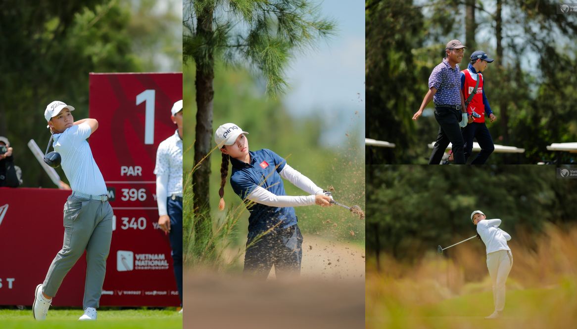 Vòng 1 giải golf VĐ Quốc Gia: Ngày đấu 'khó nhằn'