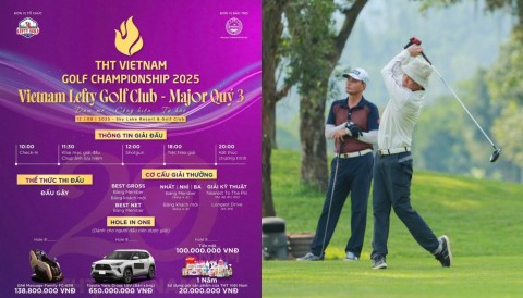 Vietnam Lefty Golf Club: Chờ đợi major quý 3