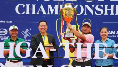 Phạm Quốc Phương lần thứ 2 liên tiếp đăng quang tại giải VĐ Single Tp.HCM Mở rộng