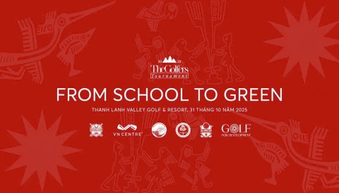Trường Tiểu học Tô Vĩnh Diện và HV Tài Chính góp mặt ở From school to Green - The Golfers Tournament