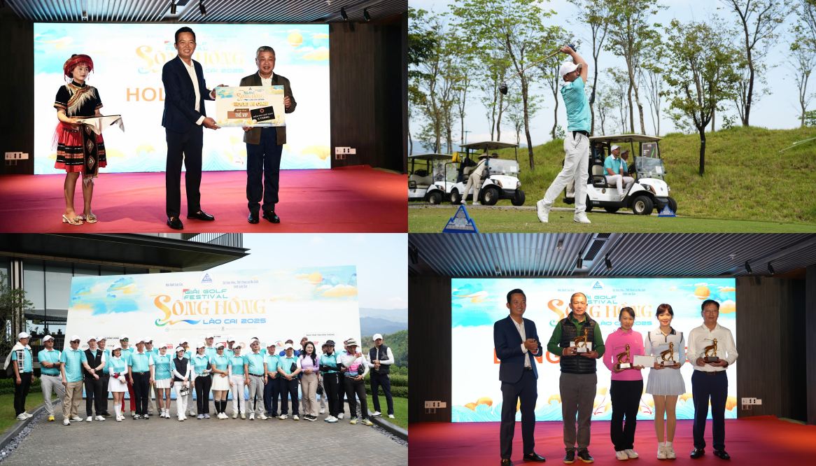 Festival Sông Hồng Lào Cai 2025 khép lại đầy cảm xúc tại Sapa Grand Golf Course