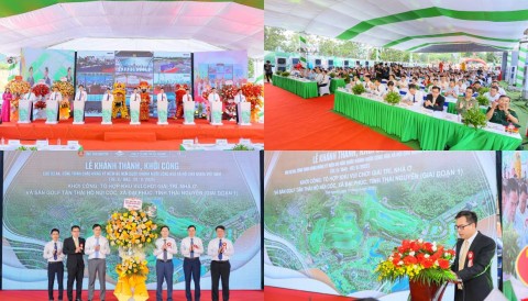 Tân Thái Holding ra mắt sân golf và tổ hợp giải trí Hồ Núi Cốc