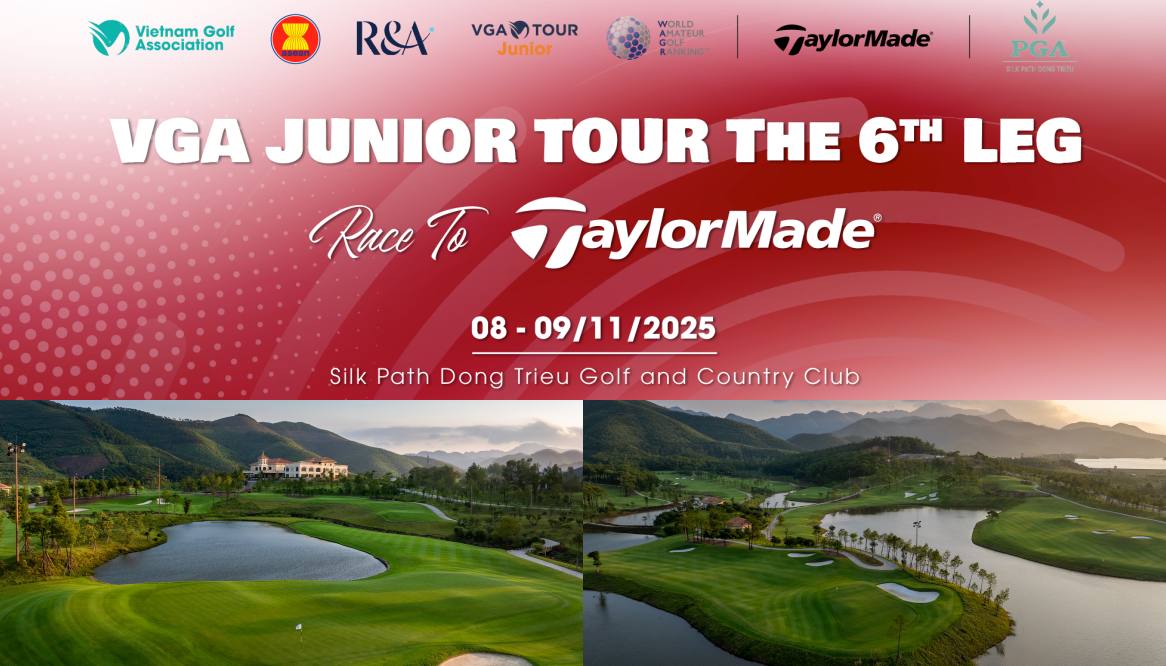 Chặng 6 VGA Junior Tour 2025: Thử thách bản lĩnh tại PGA Silk Path Đông Triều