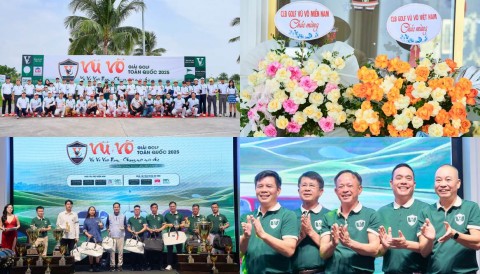 Giải Golf Vũ Võ Toàn Quốc 2025: Ngày hội đại đoàn kết trên sân Golf Tuần Châu