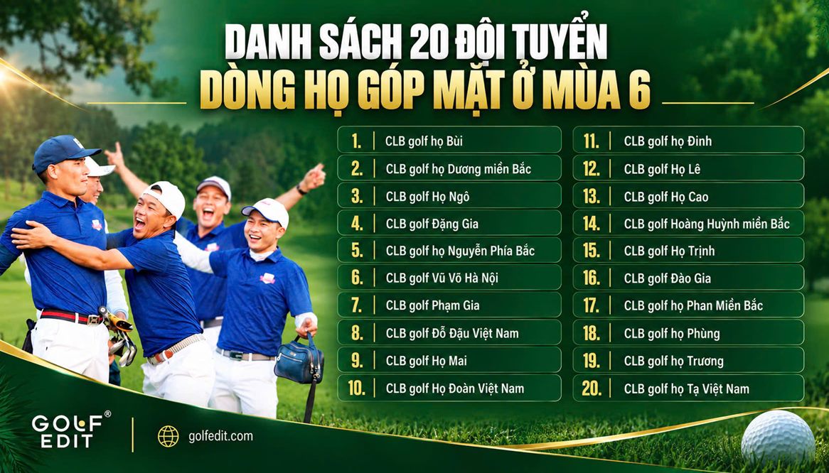 5 mùa giải dòng Họ qua những con số