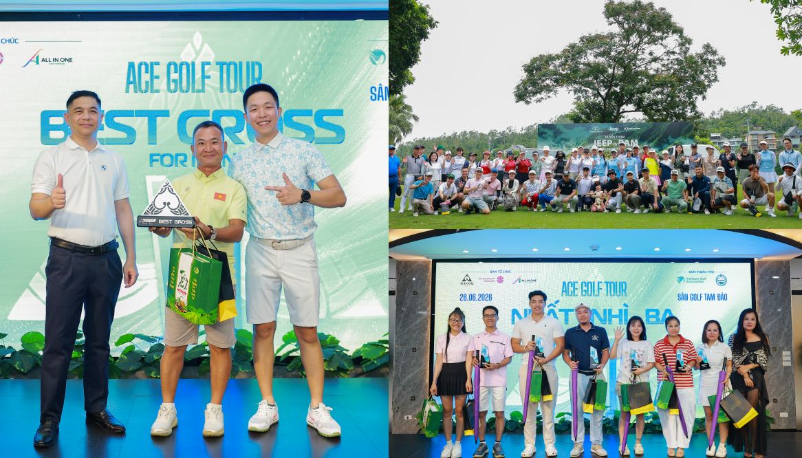 ACE GOLF TOUR VI: Sáu năm bứt phá, tiếp lửa cộng đồng golf Việt