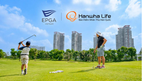 EPGA đồng hành cùng Hanwha Life phát triển tài năng golf Việt Nam