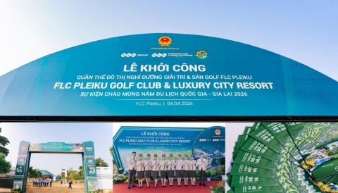 FLC Pleiku: Cú 'drive' 8000 tỷ chuyển mình golf Việt