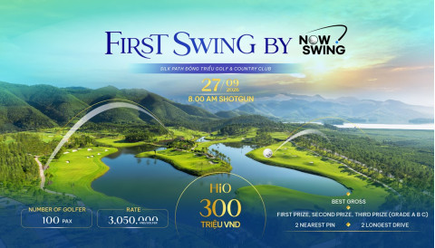 First Swing by Nowswing: Sân chơi kết nối golfer Việt Nam và cộng đồng quốc tế tại miền Bắc