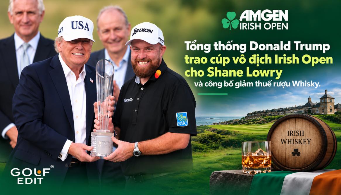 Khi golf trở thành ngoại giao và lịch sử gọi tên Shane Lowry