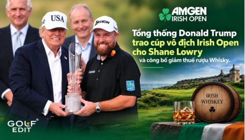 Khi golf trở thành ngoại giao và lịch sử gọi tên Shane Lowry