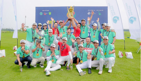 ProAm Miền Bắc vô địch Vietnam Unity Golf Cup 2026 sau cuộc đua nghẹt thở