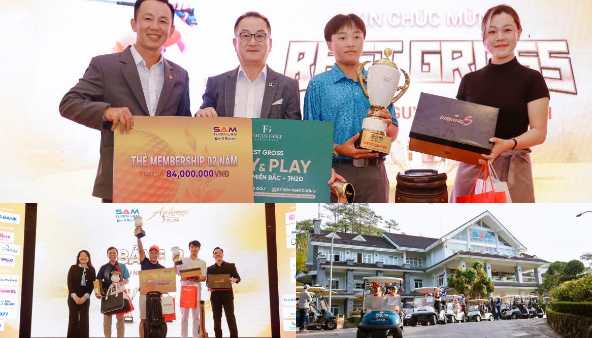 SAM Tuyền Lâm Autumn Championship 2026 khép lại ngày tranh tài giữa mùa thu Đà Lạt
