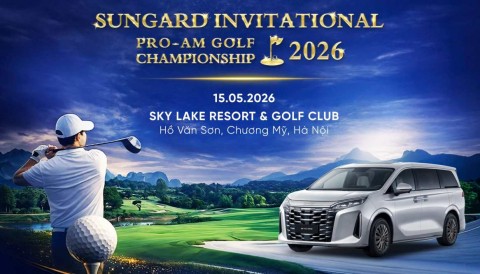 SUNGARD INVITATIONAL 2026: Golf, công nghệ và dấu ấn Hàn Quốc tại Hà Nội