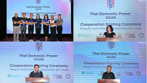 Thai Domestic Power 2026: Tăng kết nối golf Việt Nam - Thái Lan, mở rộng cơ hội cho VĐV