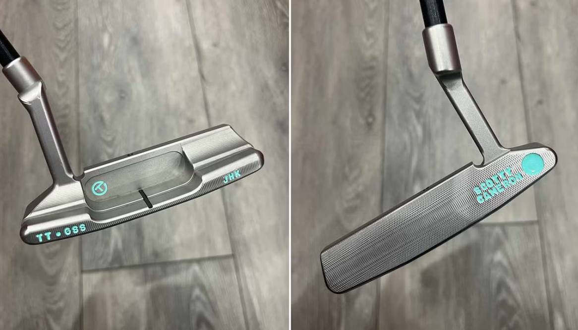 Tom Kim trở lại với gậy putter blade của Scotty Cameron