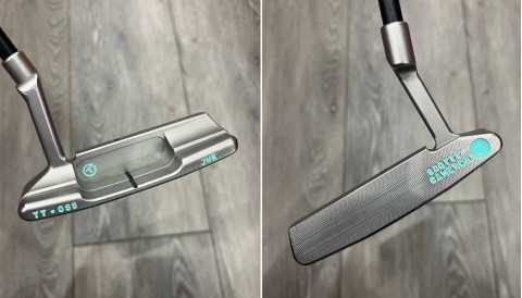 Tom Kim trở lại với gậy putter blade của Scotty Cameron