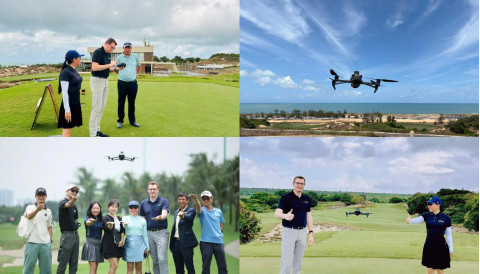 Turflogic đưa thiết bị AI 'quét sức khỏe sân golf'