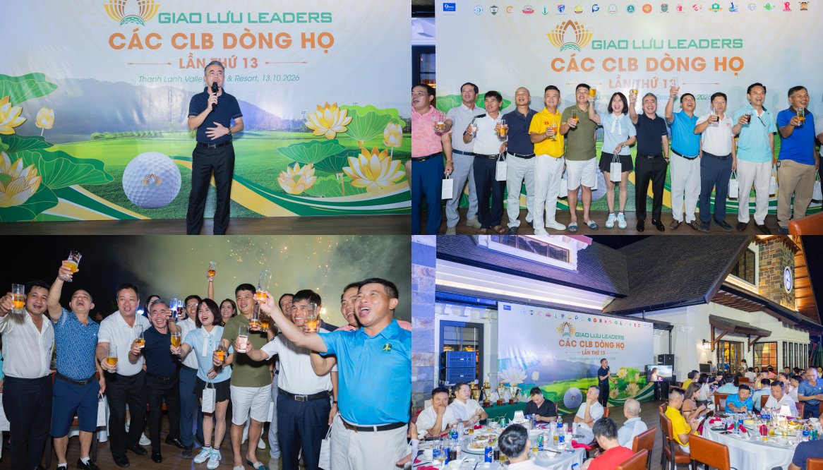 Giải golf giao lưu Dòng Họ: Đồng lòng đổi mới, bứt phá mùa thứ 7