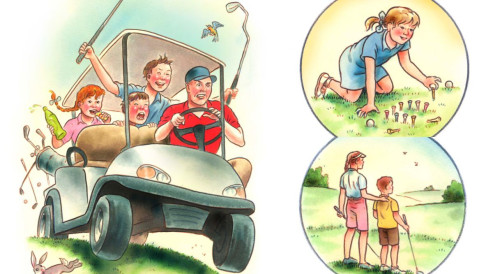 Những bí quyết giúp con yêu golf từ nhỏ