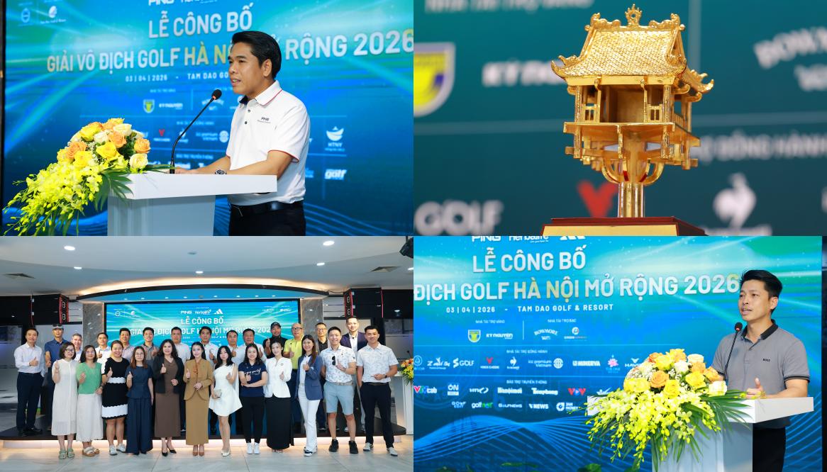 Ha Noi Open 2026: Khi một giải đấu di chuyển để mở rộng giá trị kết nối