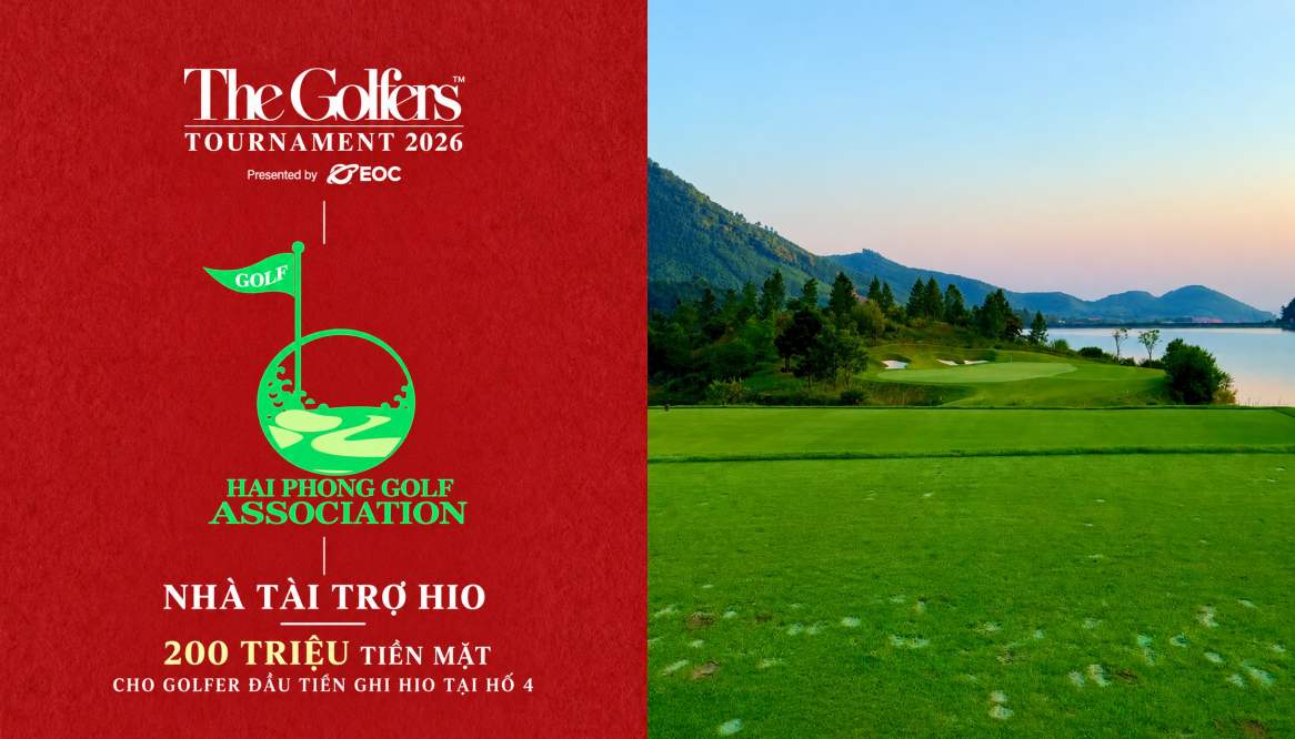 Hội Golf Hải Phòng tài trợ HIO 200 triệu đồng tại The Golfers Tournament 2026