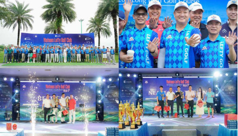 Vietnam Lefty Golf Club Major 6 khép lại dấu mốc 5 năm đầy ý nghĩa