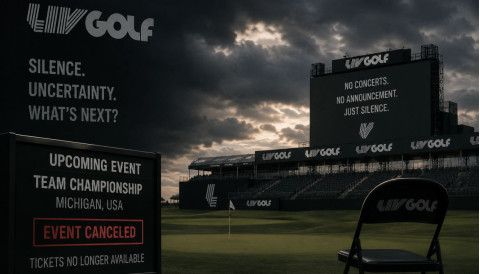 LIV Golf: Khi sự im lặng đáng sợ hơn một giải đấu bị hủy