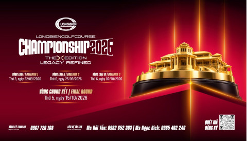 Long Bien Golf Course Championship 2026 có bảng Pro