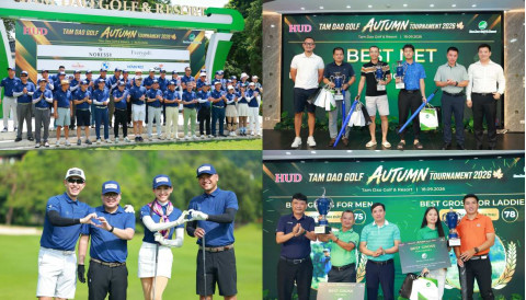 Tam Dao Golf Autumn Tournament 2026: Bản giao hưởng mùa Thu và diện mạo mới của sân golf Tam Đảo