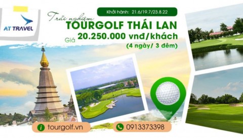 AT Travel tung gói chơi golf 3 ngày 'siêu cool' tại Bangkok Thái Lan