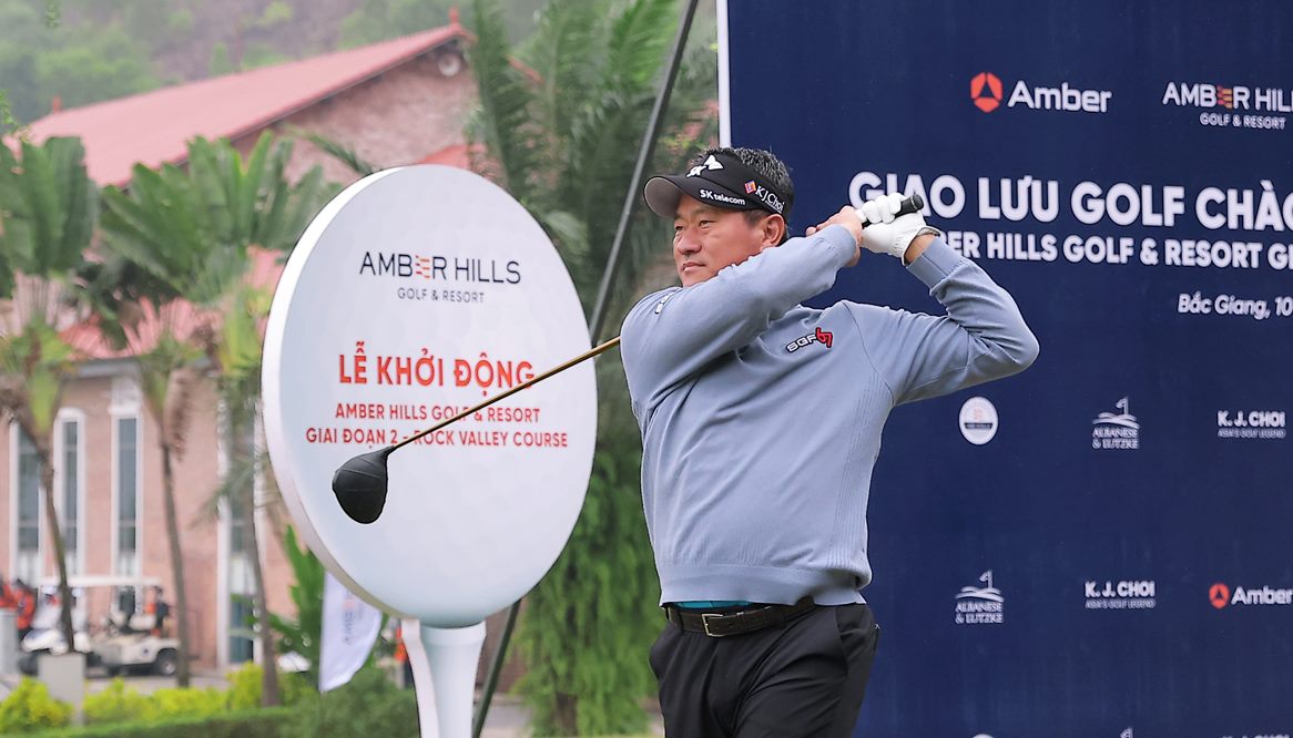 Huyền thoại golf châu Á đến sân golf 'khó' nhất Việt Nam